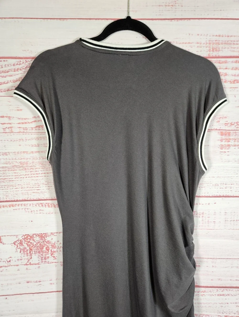 Anthro Daily Practice Ruched Fitted Dress